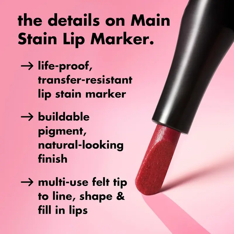 e.l.f+Main+Stain+Lipliner+Marker+-+Long-Lasting+Lip+Color+Tool+for+Precise+Lip+Definition+(Beauty+&+Personal+Care+Makeup+Accessory)